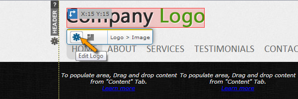Add Logo to website